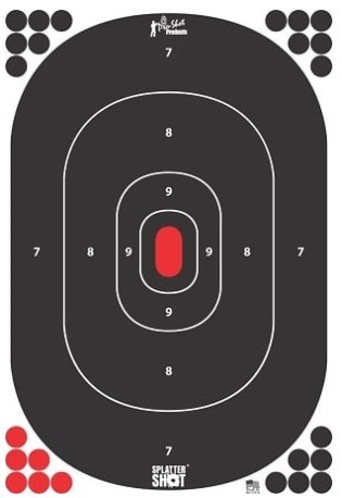 PROSHOT 12IN X 17IN SILHOUETTE - PEEL AND STICK- 5 QTY. PACK SILH-IN-5PK - Taurus Savings